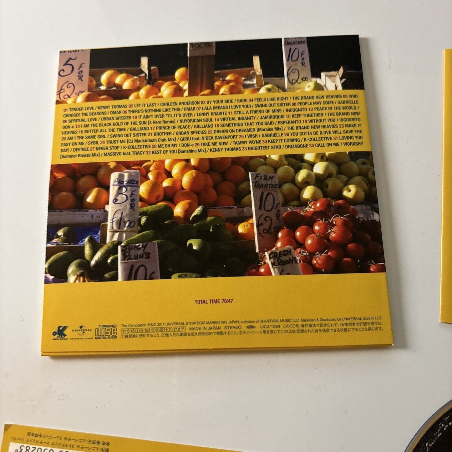 Mr Beats a.K.a DJ Celory - Bon-Voyage Life - Relaxin' And Feeling (CD, 2011)