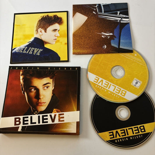 Justin Bieber - Believe - Deluxe Edition (CD + DVD, 2012, 2-Disc) Digipak