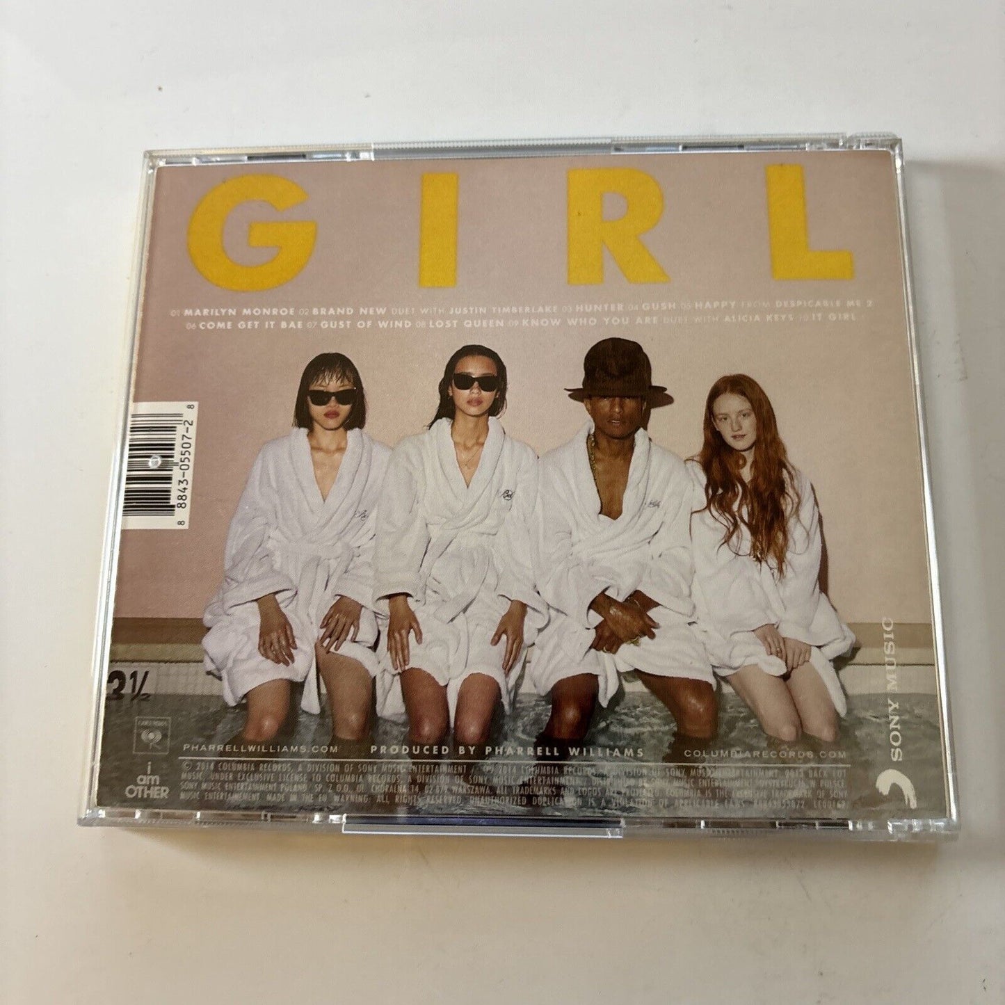 Pharrell Williams - G I R L (CD, 2014)