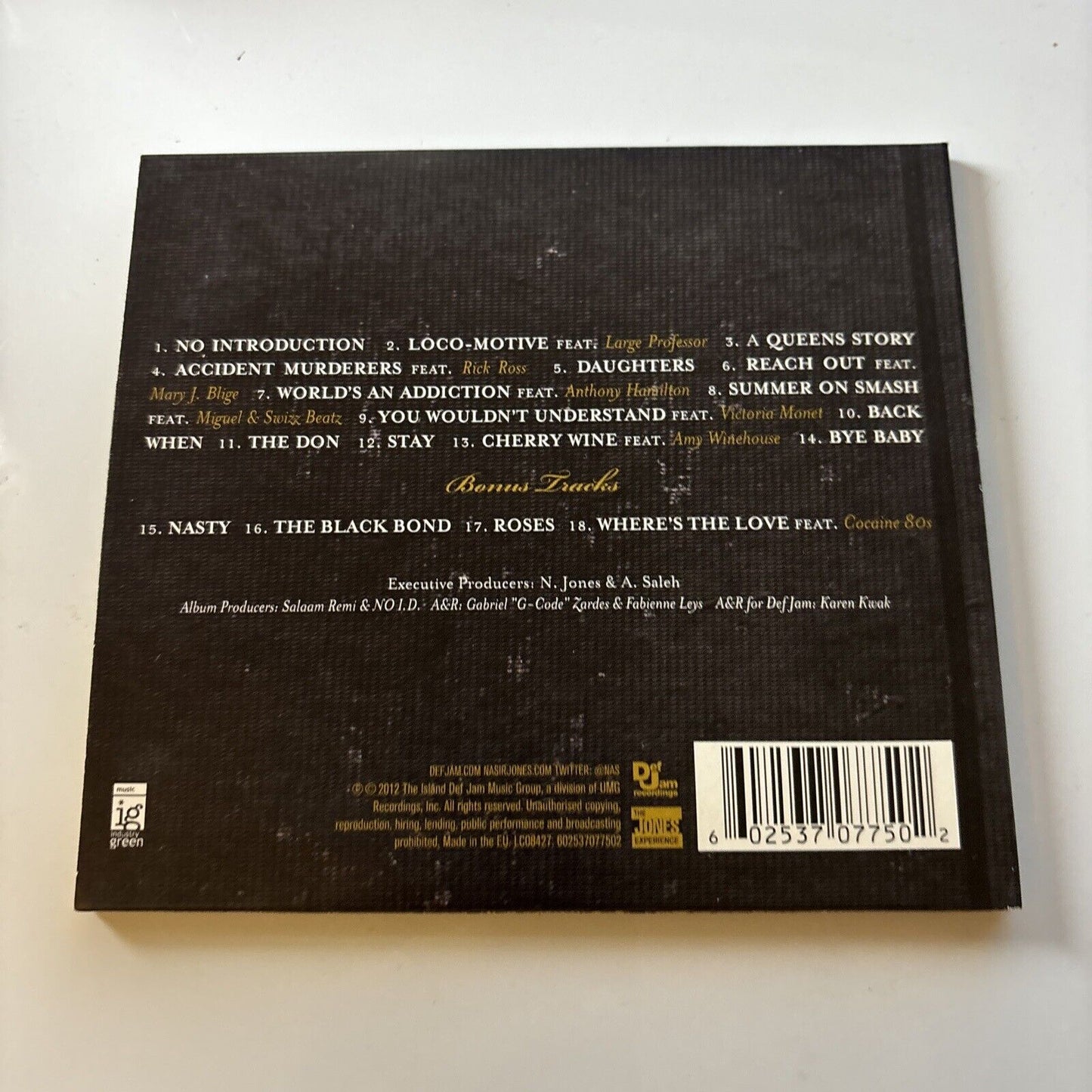 Nas - Life Is Good [Deluxe Edition] (CD, 2012)