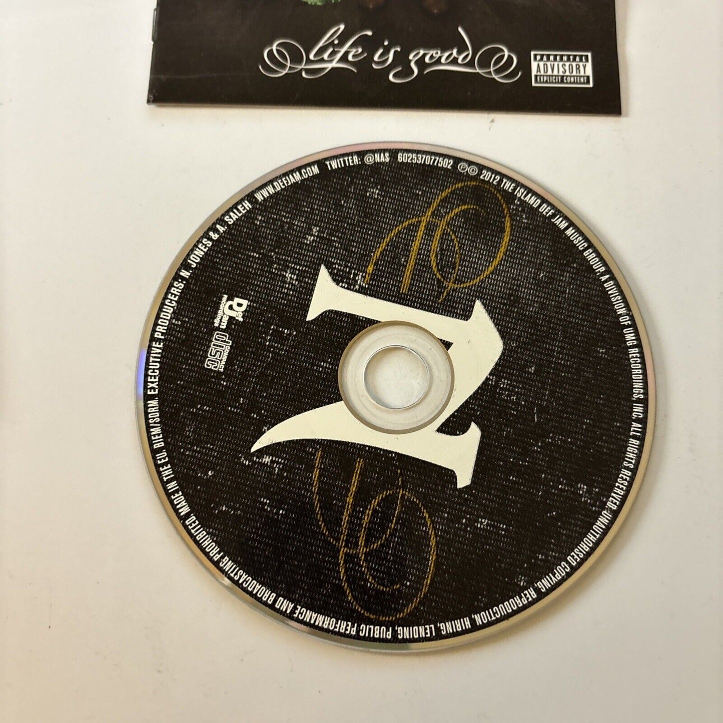 Nas - Life Is Good [Deluxe Edition] (CD, 2012)