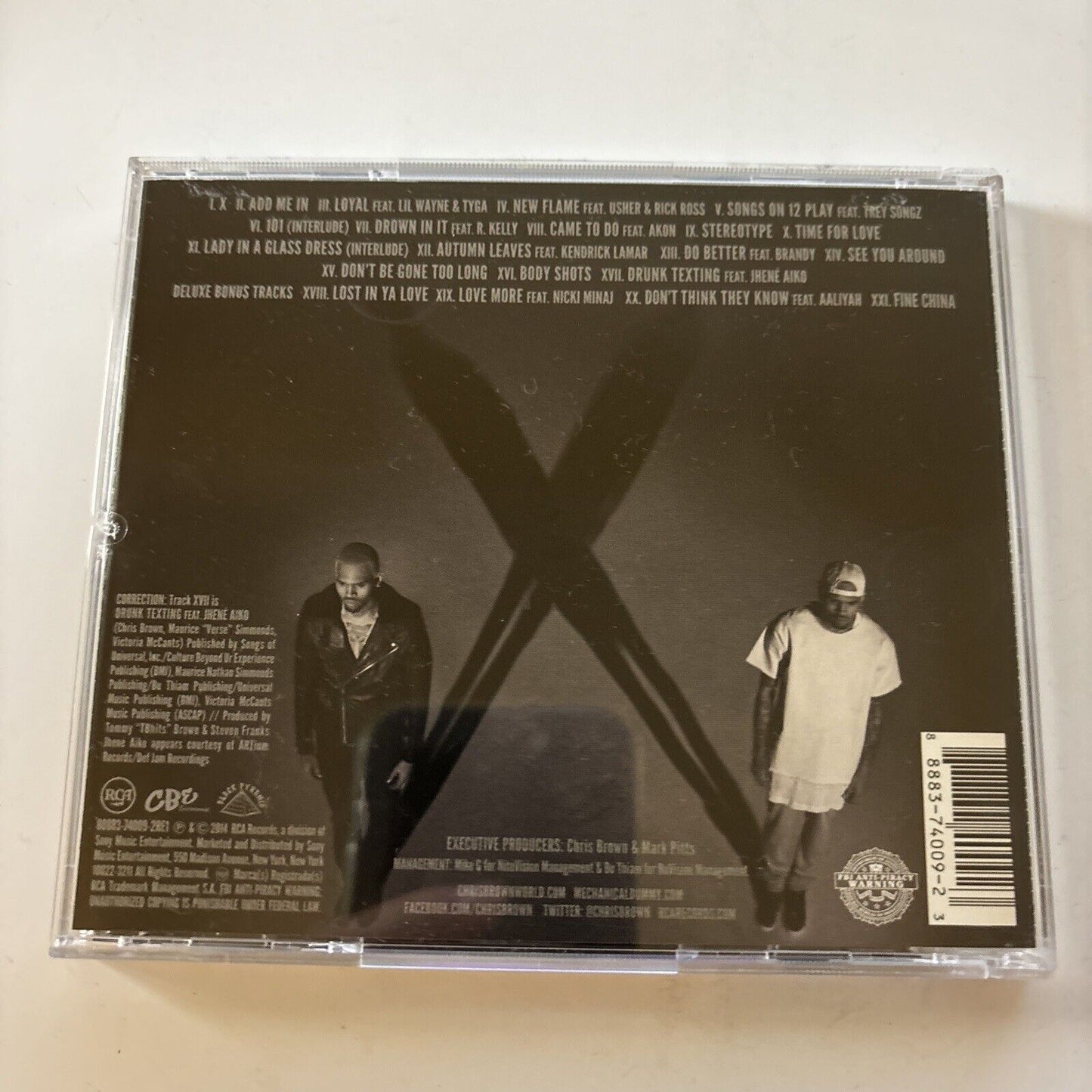 Chris Brown - X [Deluxe Edition] (CD, 2014)