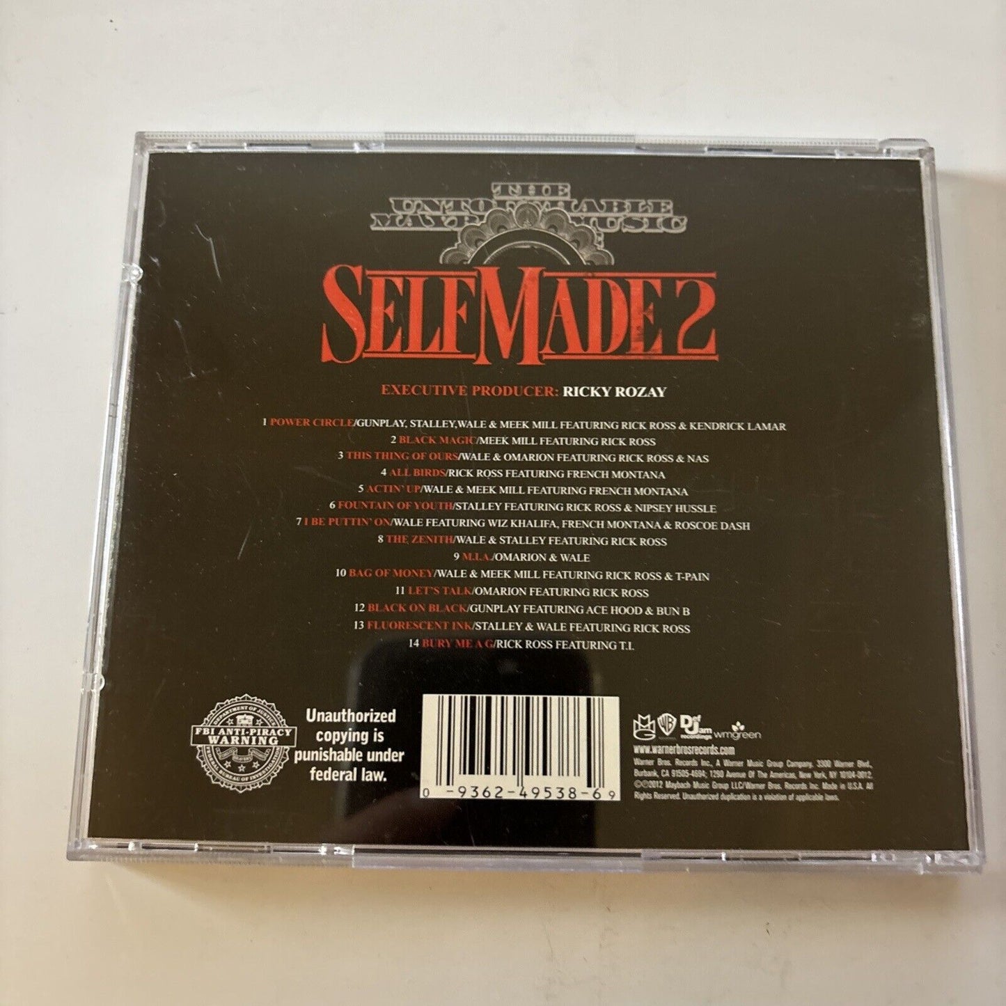 Maybach Music Group Presents Self Made Vol. 2: The Untouchable Empire (CD, 2012)