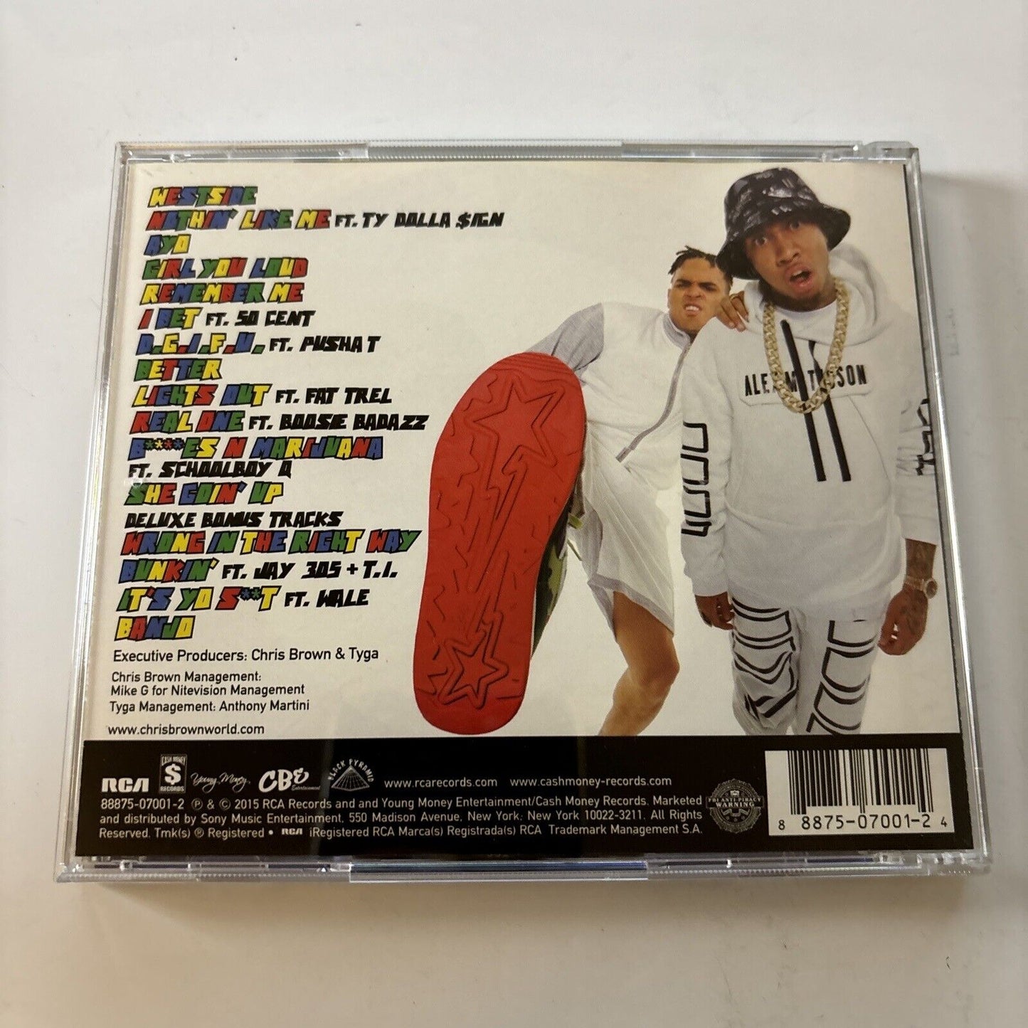 Chris Brown x Tyga - Fan of a Fan: The Album [Deluxe Edition] (CD, 2015)