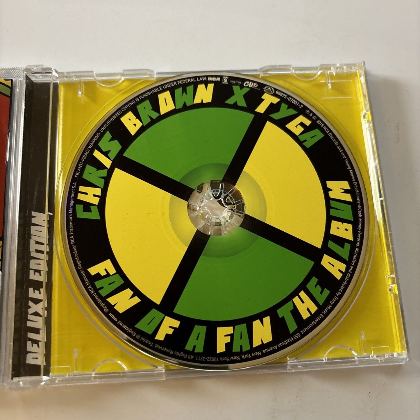 Chris Brown x Tyga - Fan of a Fan: The Album [Deluxe Edition] (CD, 2015)