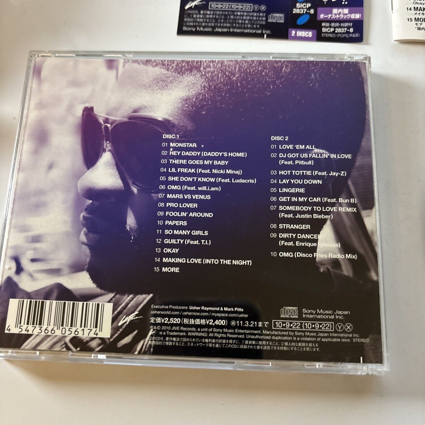 Usher - Raymond V Raymond - Deluxe Edition (CD, 2010, 2-Disc) Obi Shch-2837-8