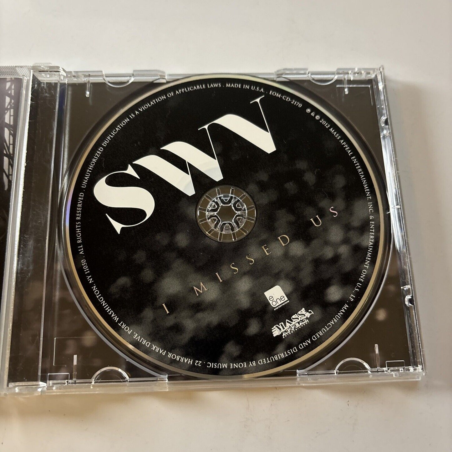 SWV - I Missed Us (CD, 2012)