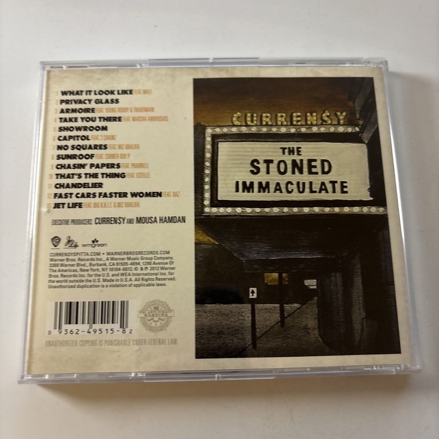 Curren$y - Stoned Immaculate (CD, 2012)