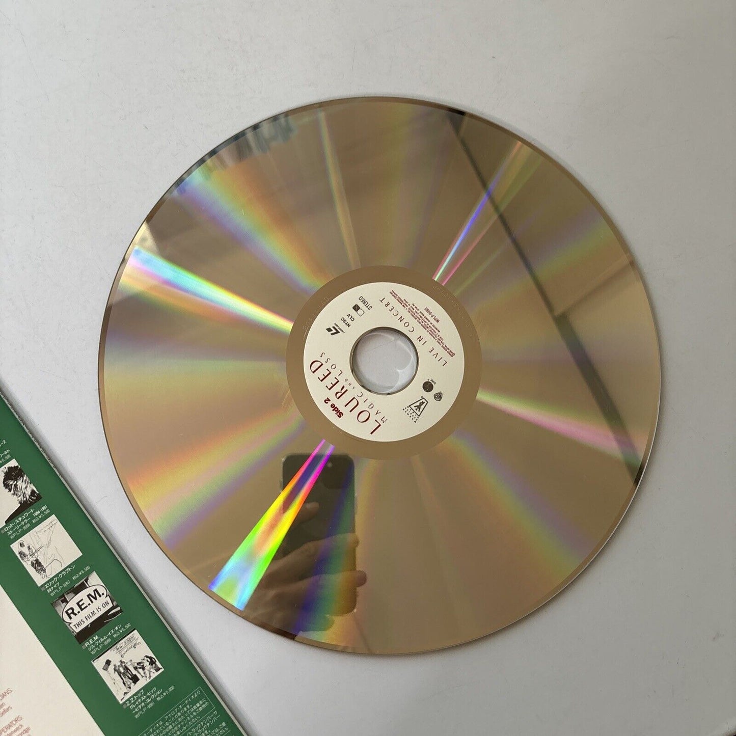 Lou Reed - Magic And Loss Live In Concert (Laserdisc, 1992) NTSC Wplp-9088