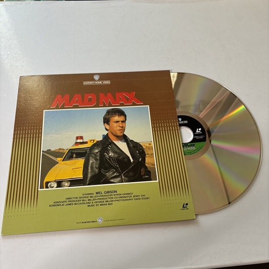 Mad Max (Laserdisc, 1979) Mel Gibson NTSC Njel-11170