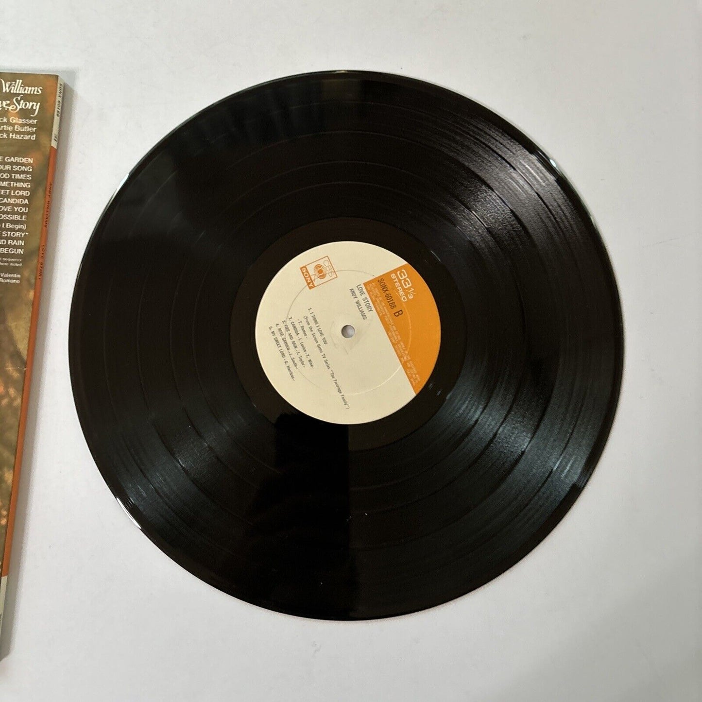 Andy Williams - Love Story (Vinyl, 1971) Sonx-60188 Gatefold