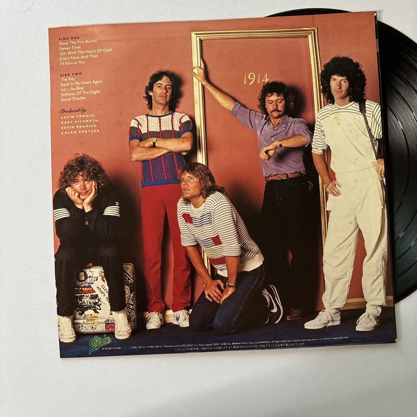 Reo Speedwagon - Good Trouble (Vinyl, 1982) 25-3P-367