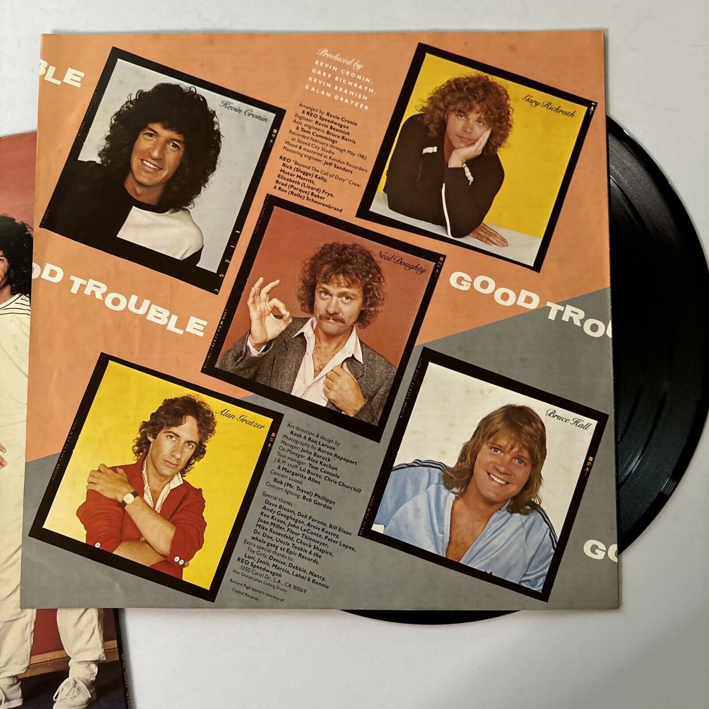 Reo Speedwagon - Good Trouble (Vinyl, 1982) 25-3P-367