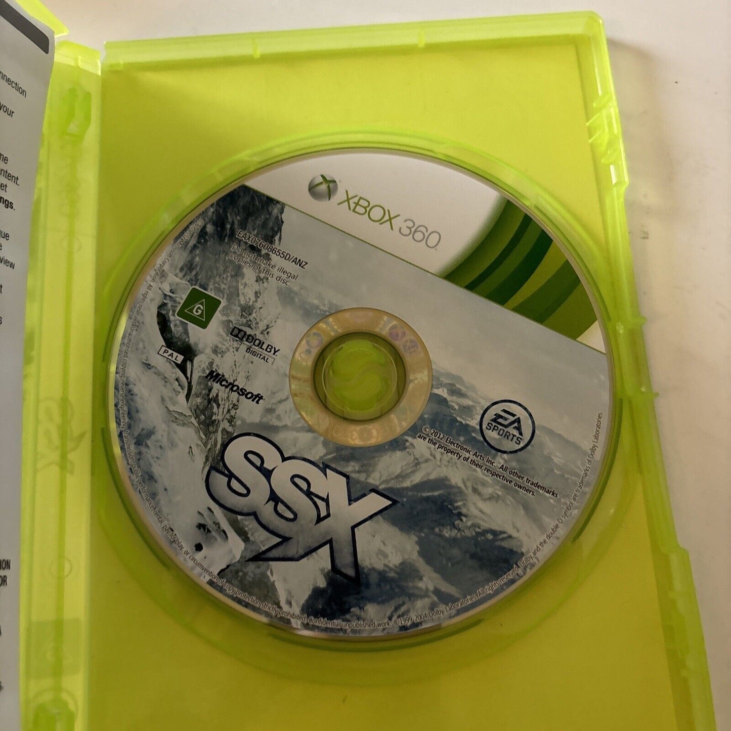 SSX Microsoft Xbox 360 Game PAL