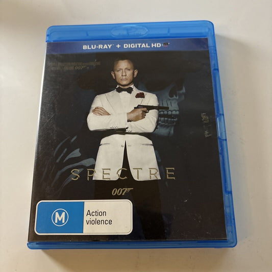 Spectre 007 James Bond (Blu-ray, 2015) Christoph Waltz, Daniel Craig Region B