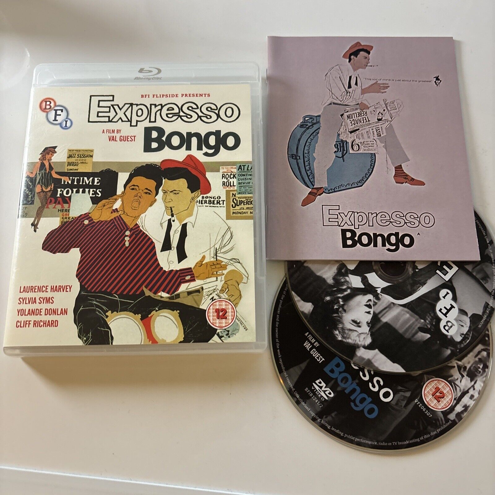 Expresso Bongo - A Film By Val Guest (Blu-ray, 1959) Cliff Richard Reg ...