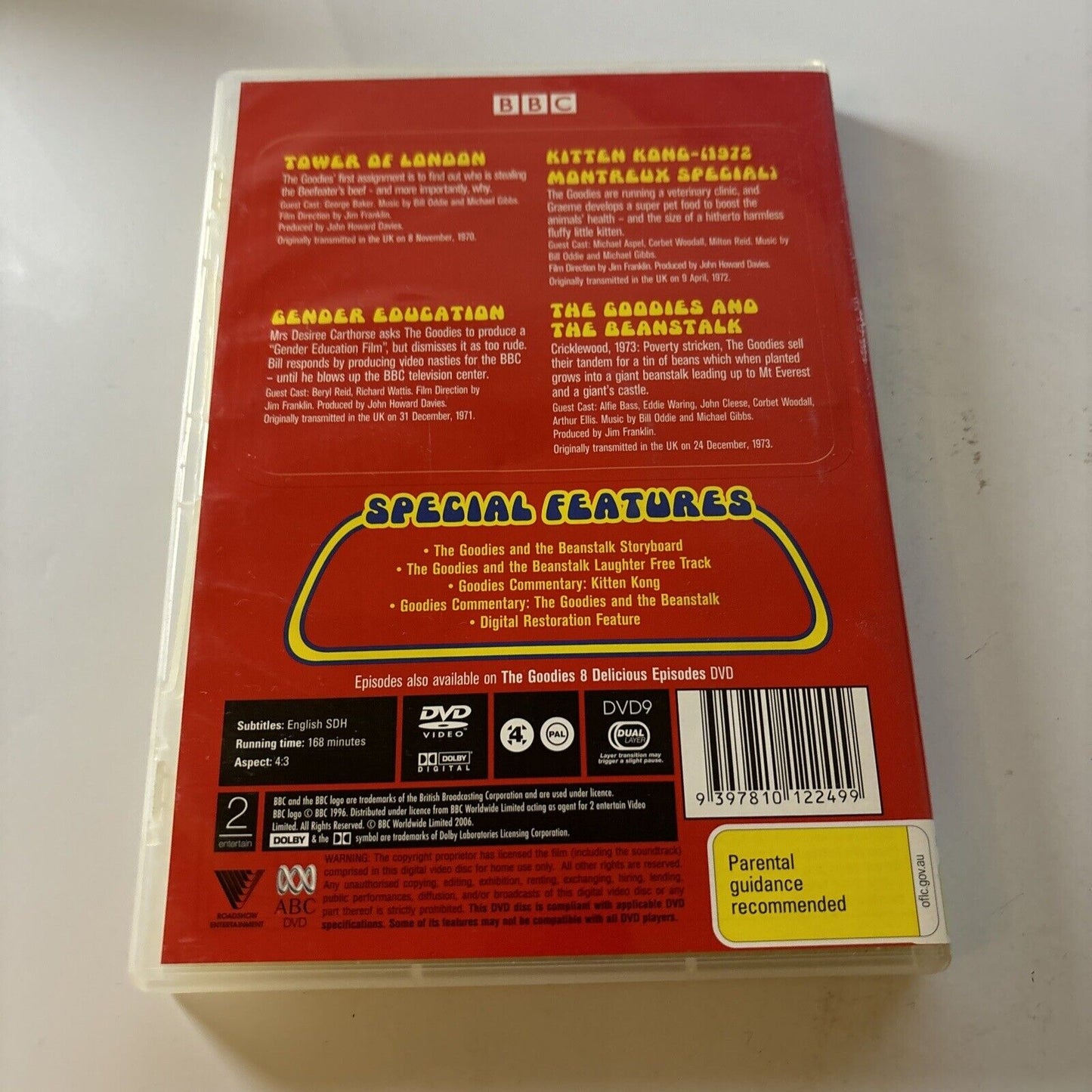The Goodies - 4 Delicious Episodes (DVD, 1973) Graeme Garden, Bill Oddie Region4