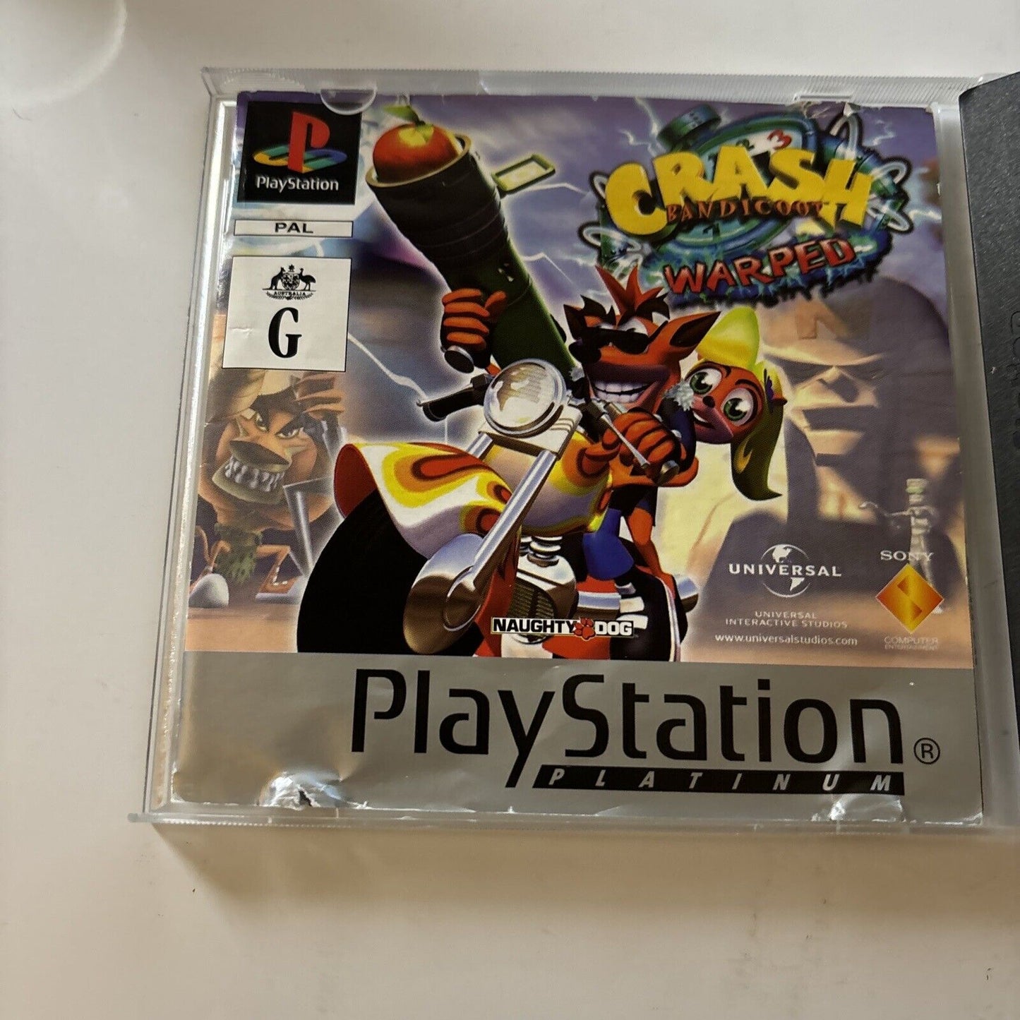 Crash Bandicoot 3: Warped PlayStation 1 PS1 PAL
