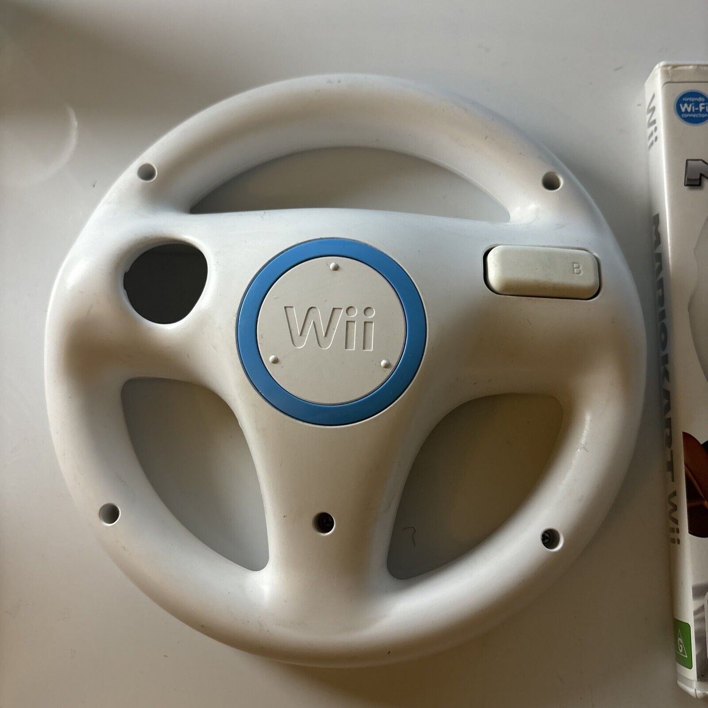 Mario Kart Wii With Steering Wheel Nintendo Wii PAL