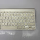 Apple Wireless Keyboard Bluetooth A1314 Silver *Missing Back Cover*