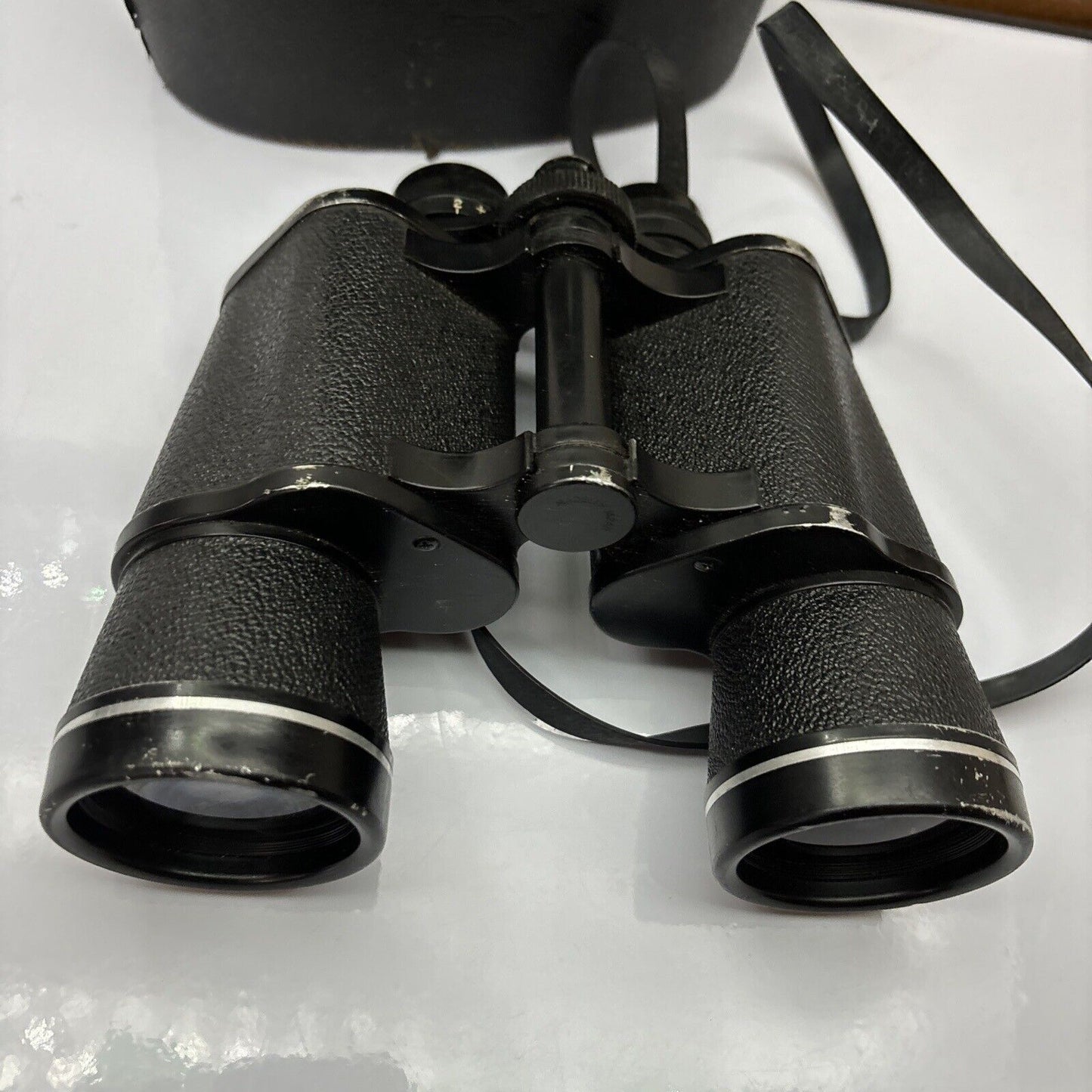 Asahi Pentax Prism Binoculars Coated Optics 12x50 Field 5.5 Degrees No 4448668