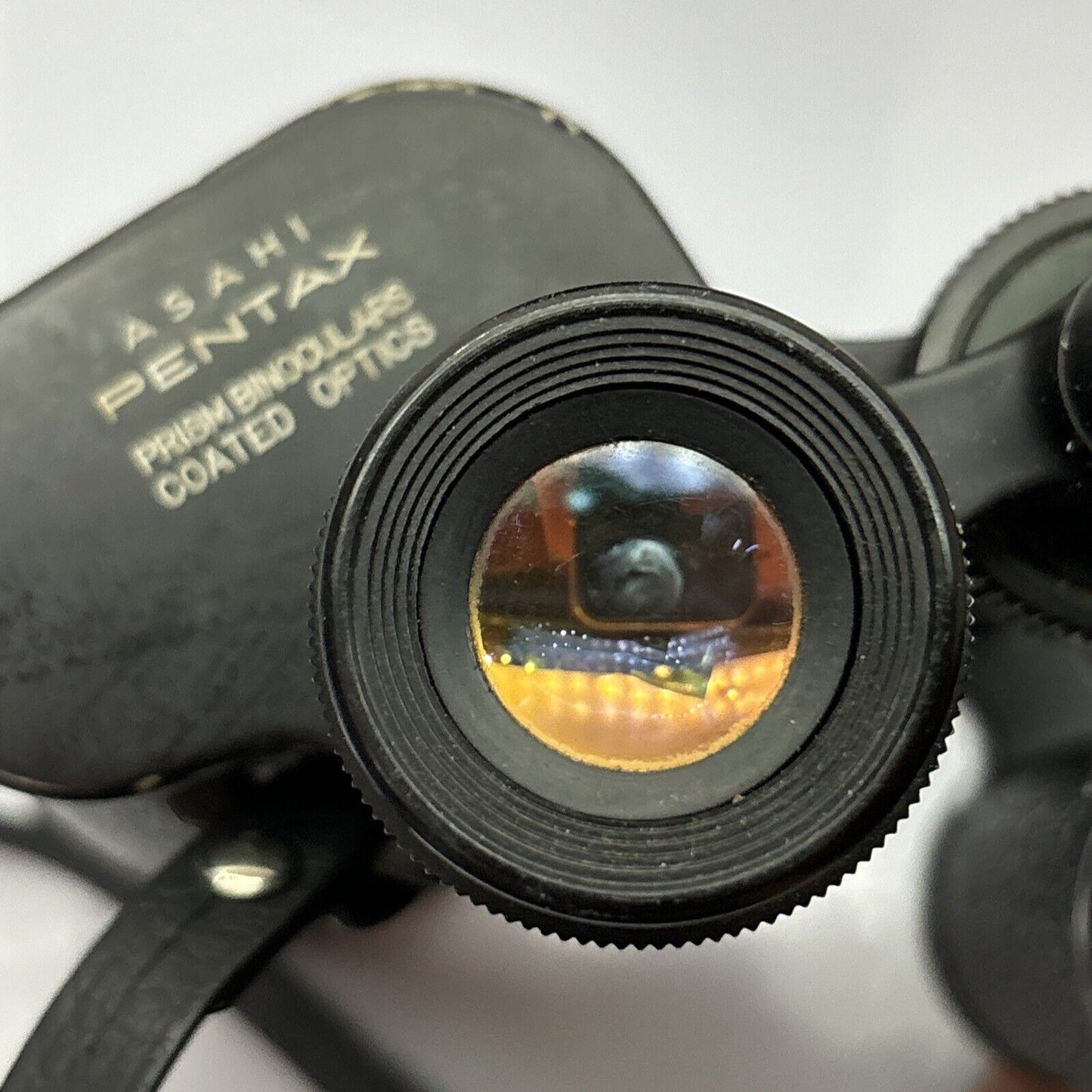 Asahi Pentax Prism Binoculars Coated Optics 12x50 Field 5.5 Degrees No 4448668