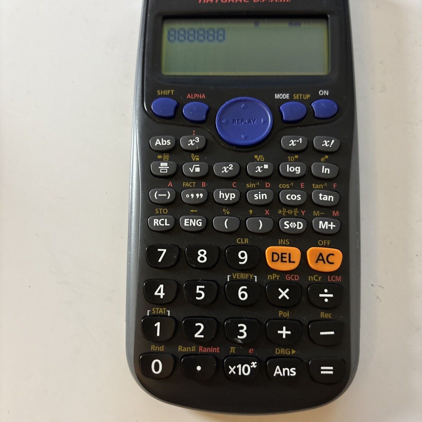 Casio Fx-82AU Plus II Scientific Calculator *No Cover* – Retro Unit