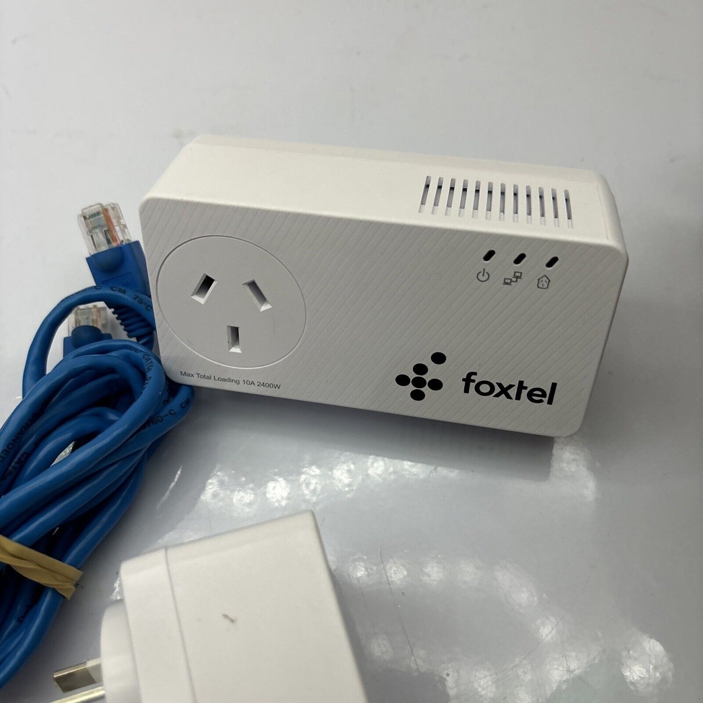 3x Foxtel NetCommWireless Powerline Kit With AC Passthrough NP511