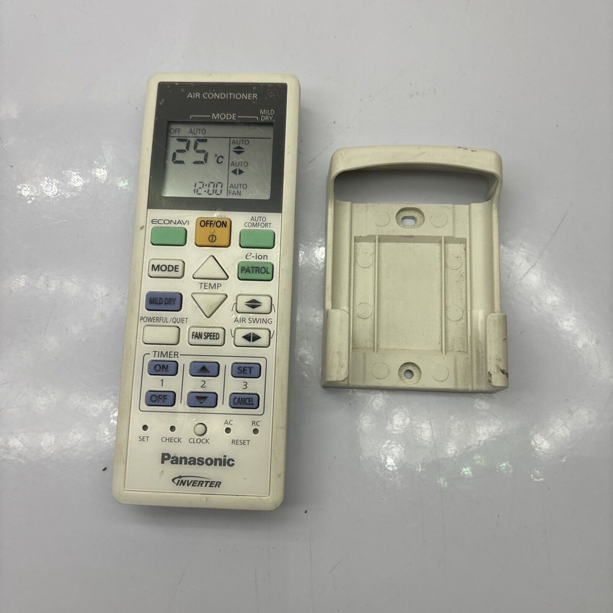 ORIGINAL PANASONIC AIR CONDITIONER REMOTE CONTROL CWA75C4406 A75C4406 ORIGINAL PANASONIC AIR CONDITIONER REMOTE CONTROL CWA75C4406 A75C4406