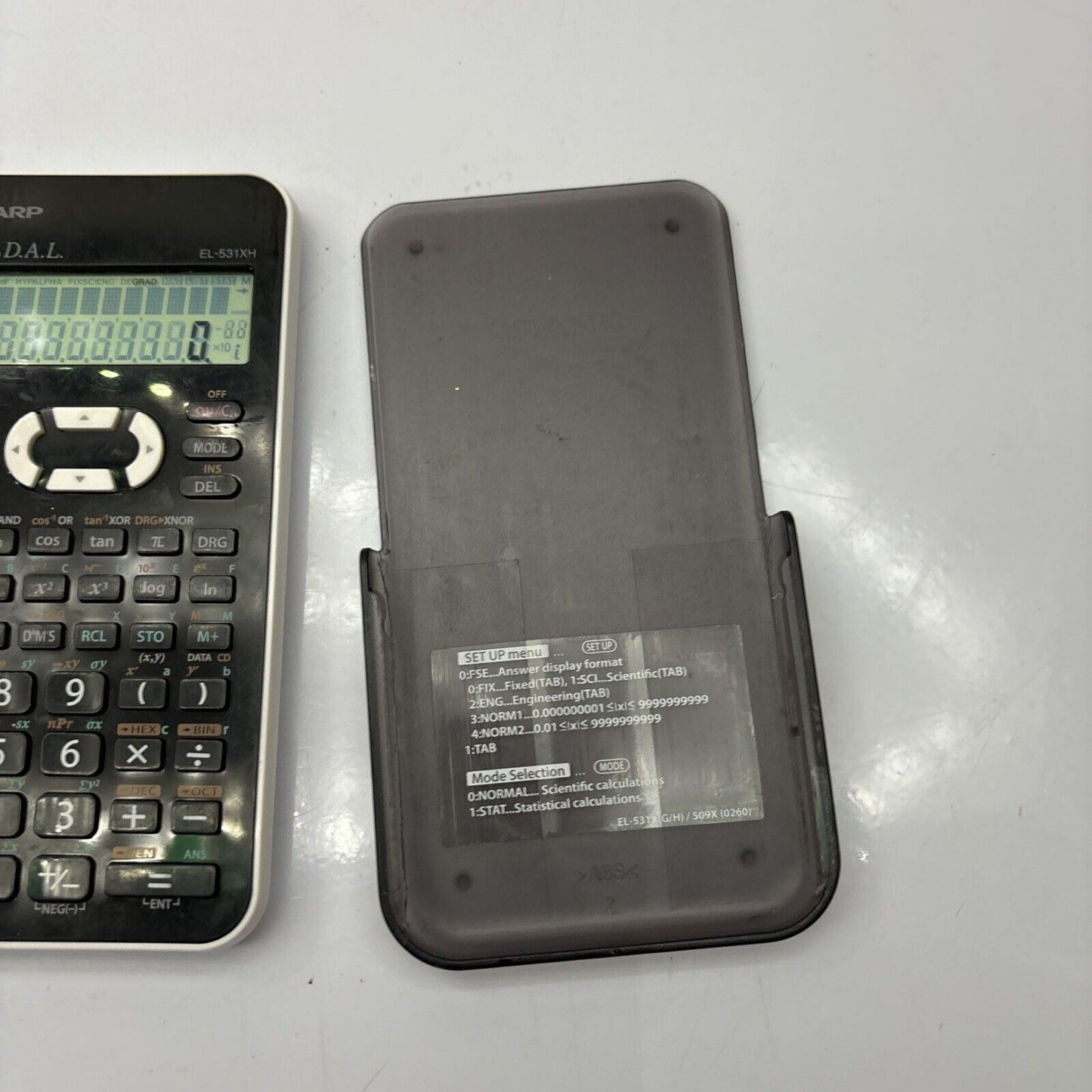 Sharp EL-531XH Scientific Calculator