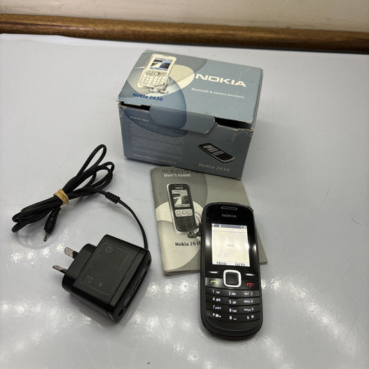 Nokia 2630 Black 3G Mobile Phone