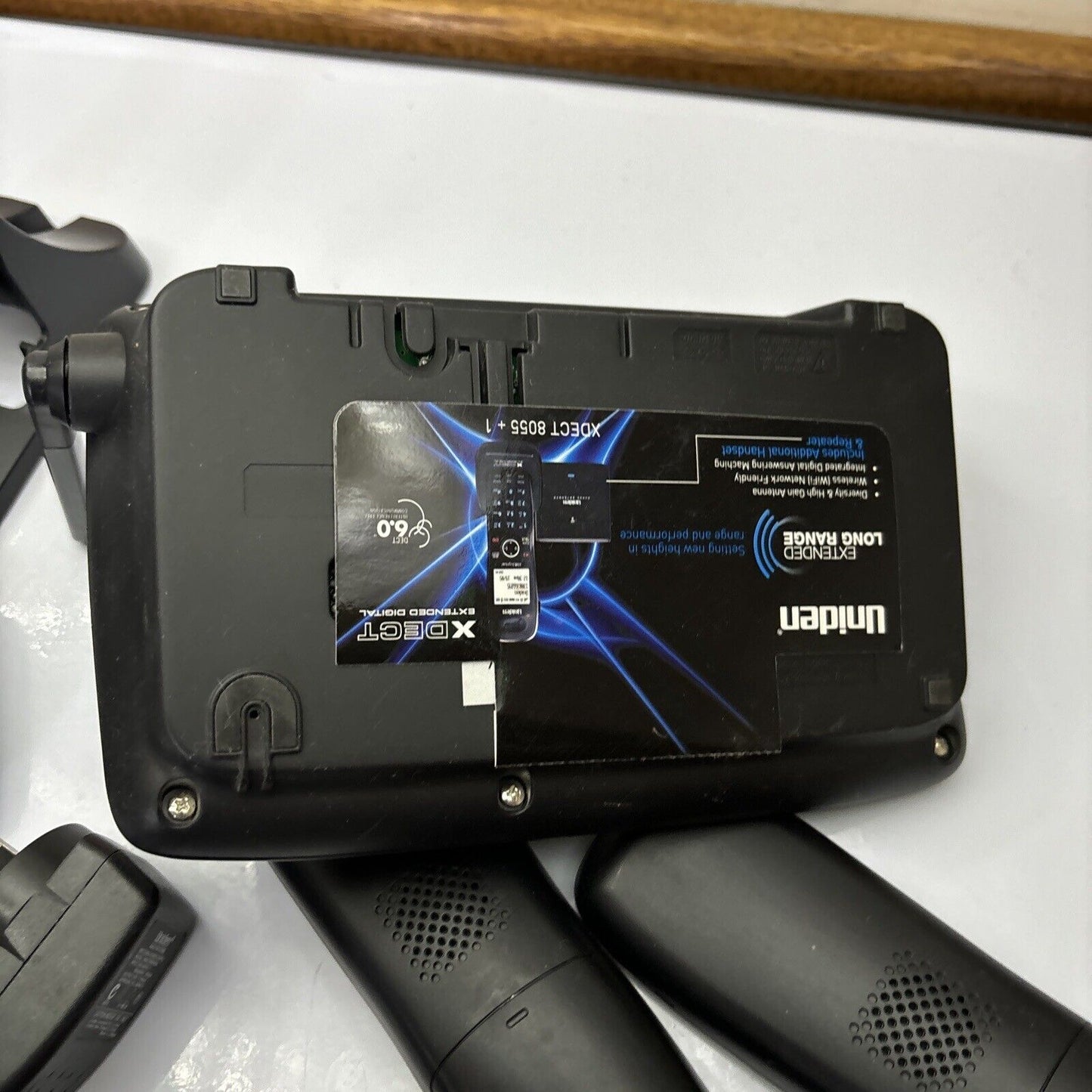 Uniden XDECT83551 Digital Answering Machine Cordless Phone with 2 Handsets