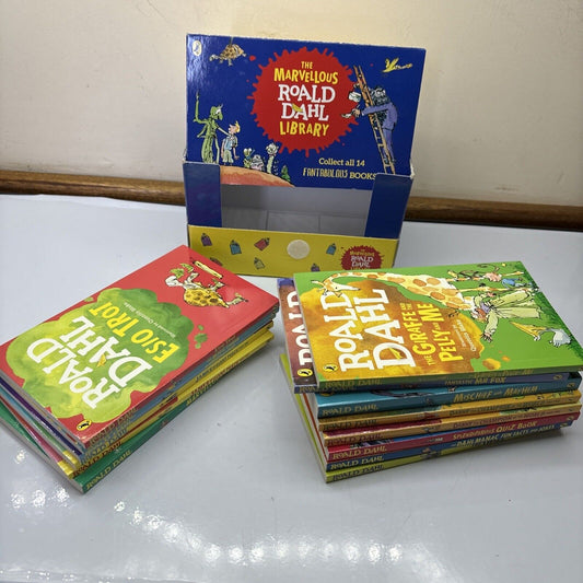 Roald Dahl: The Marvellous Roald Dahl Library - 14 Books