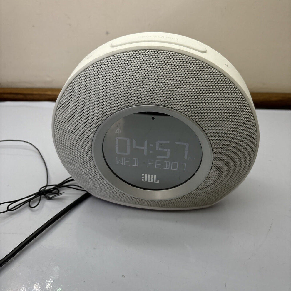JBL Horizon Alarm Clock Bluetooth Speaker LED Night Light Retro Unit