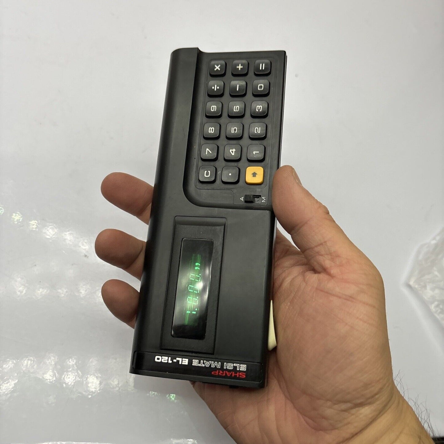 Sharp ELSI Mate EL-120 Vintage Calculator with Counter