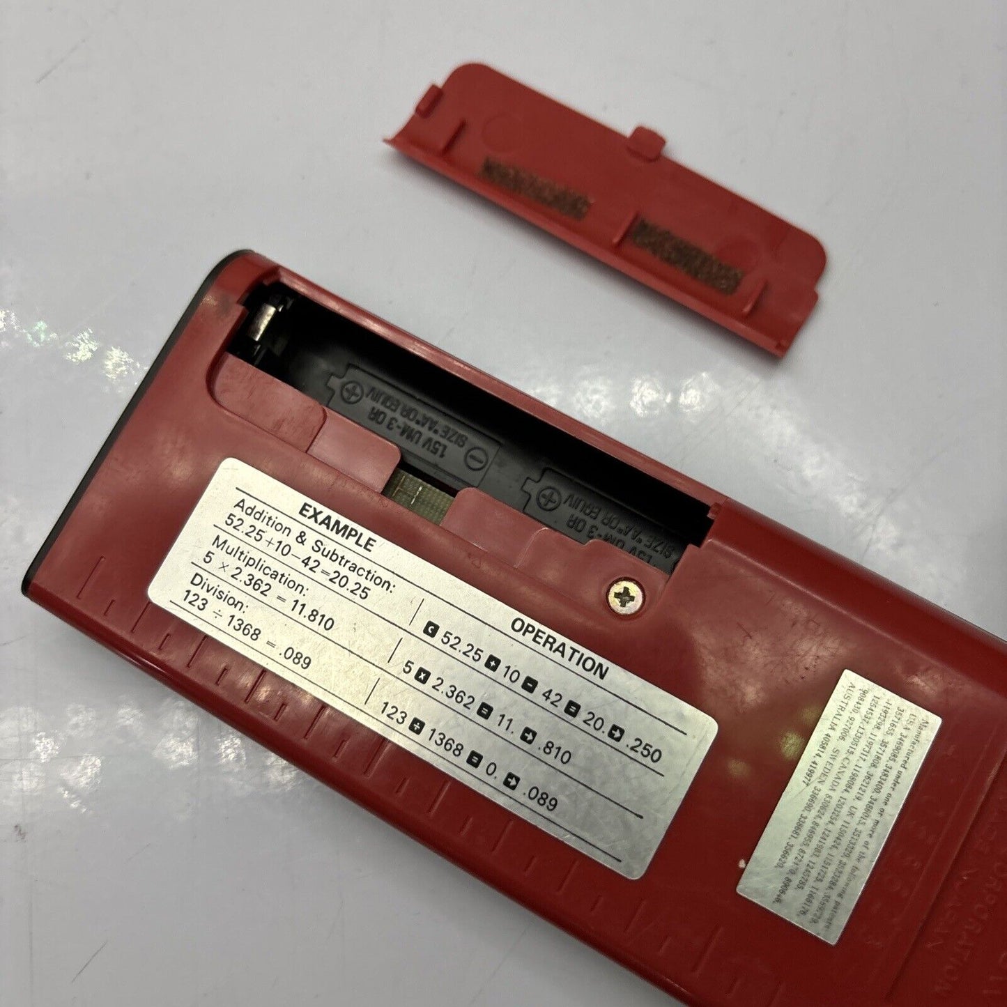 Sharp ELSI Mate EL-120 Vintage Calculator with Counter