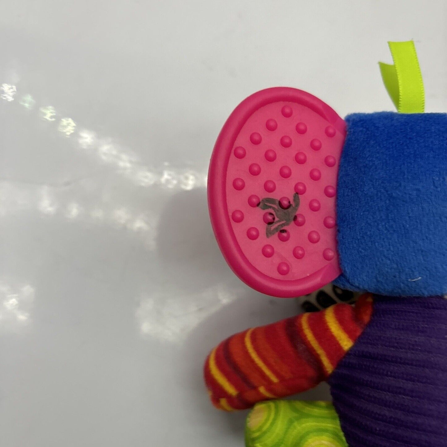 Lamaze Plush Elephant Toy 13cm Tomy Rattles L27651