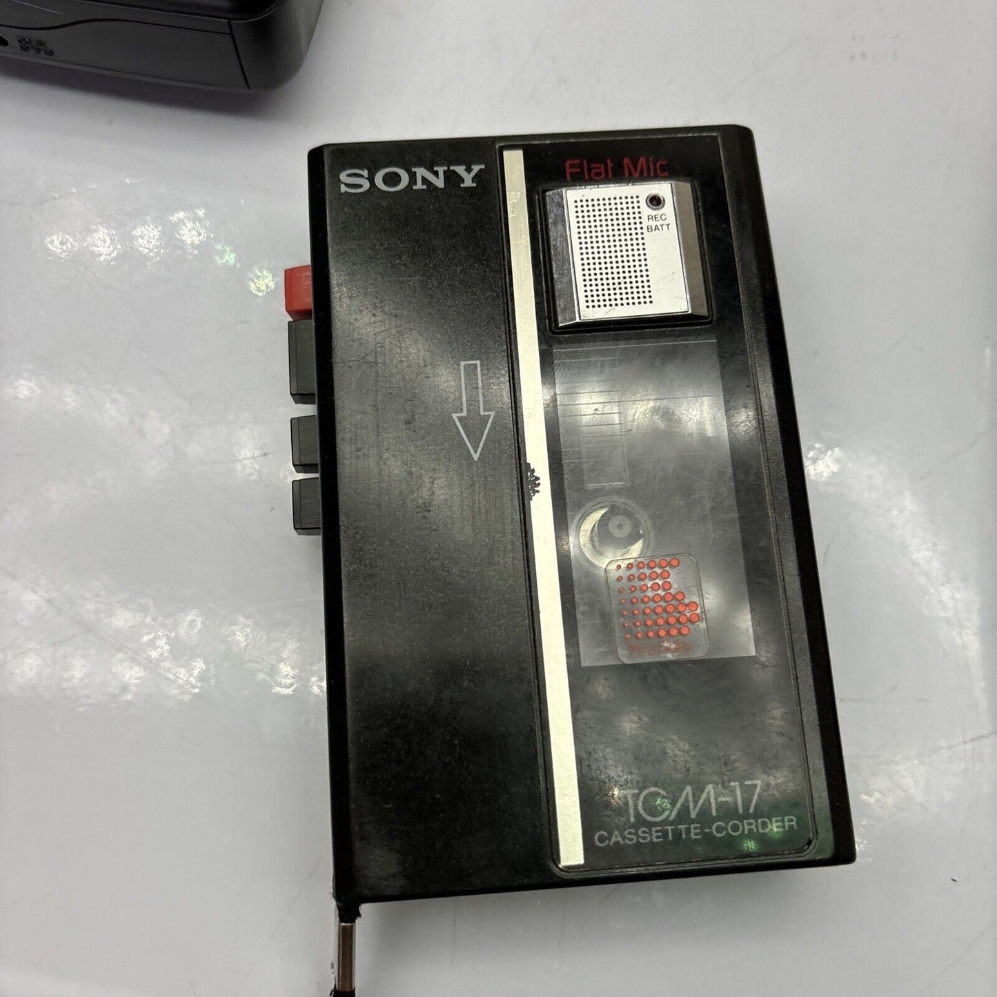 4x Personal Cassette Players: Sony TCM-17, GE 3-5488 *Not Working - For Parts*