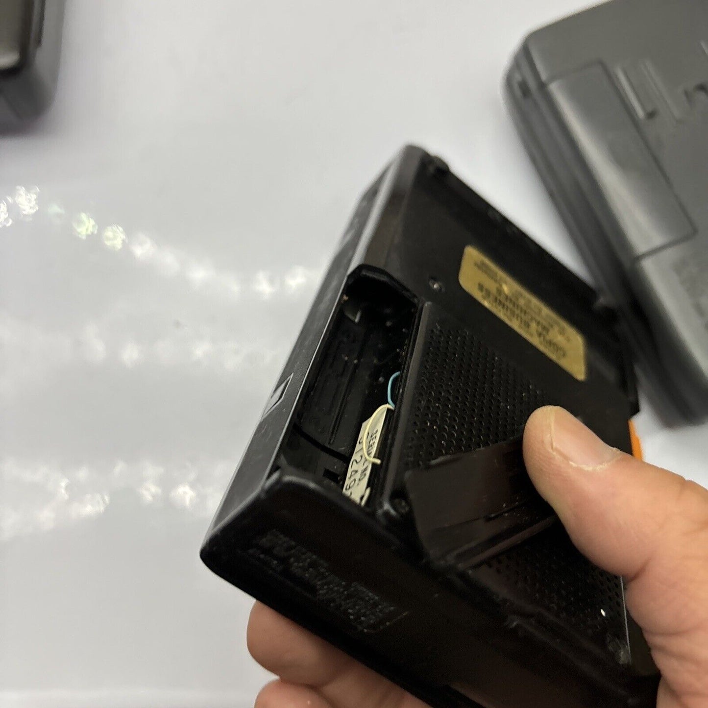 4x Personal Cassette Players: Sony TCM-17, GE 3-5488 *Not Working - For Parts*