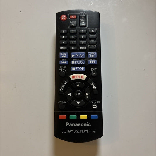 Panasonic N2QAYB001029 Remote Control For Blu-ray Player *Missing Battery Lid*