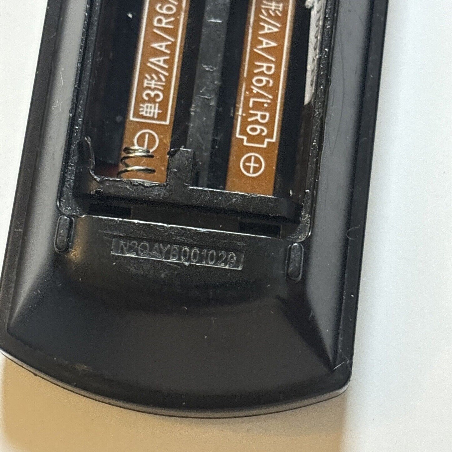 Panasonic N2QAYB001029 Remote Control For Blu-ray Player *Missing Battery Lid*