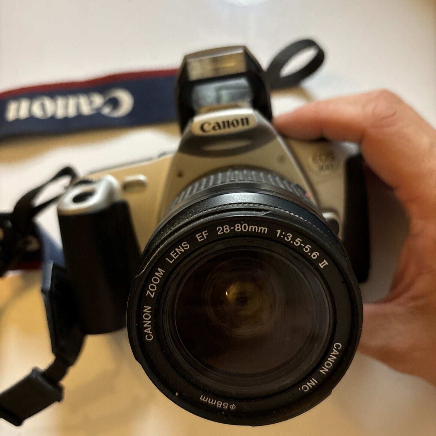 Canon EOS 300 SLR 35mm Film Camera & Canon Zoom Lens EF 28-80mm