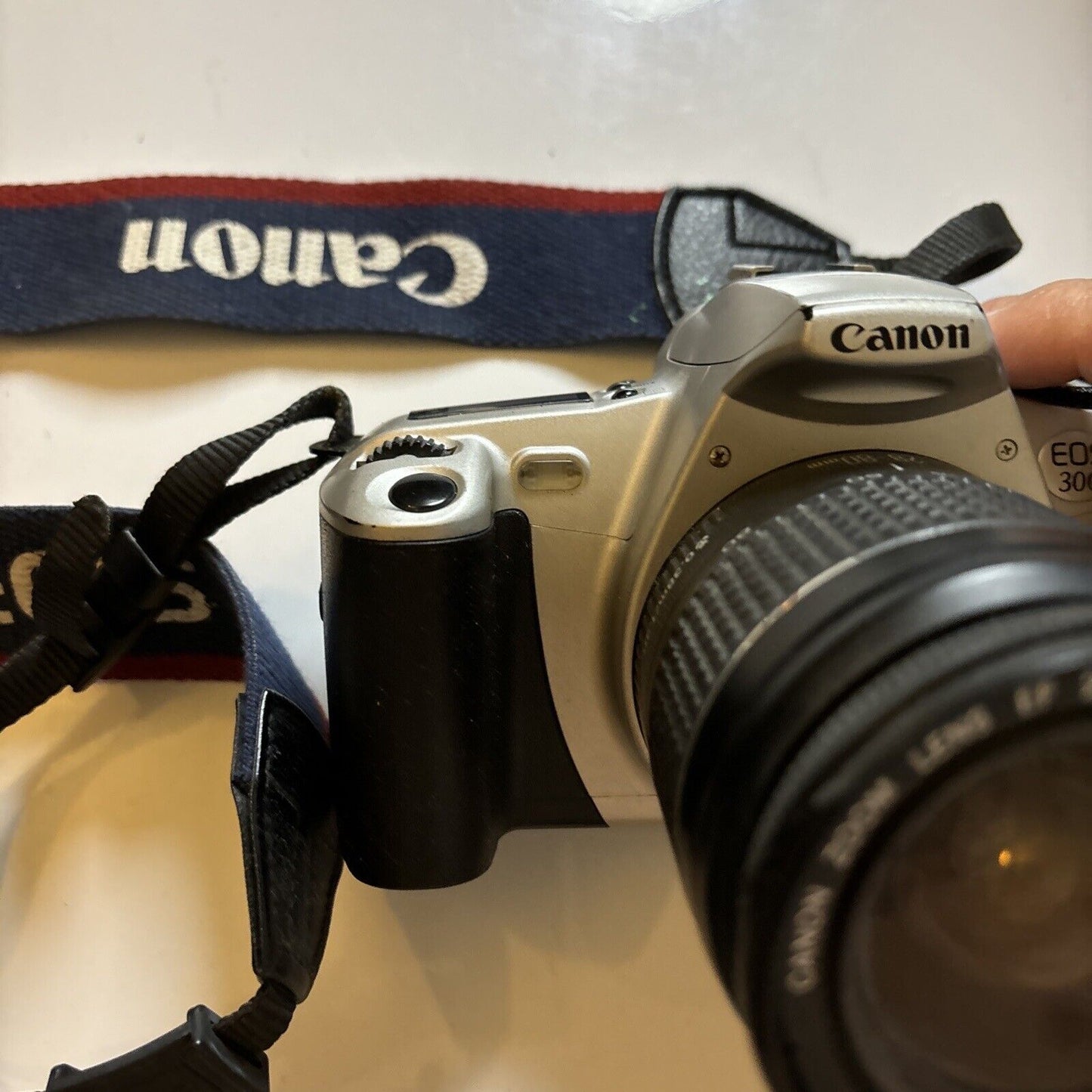 Canon EOS 300 SLR 35mm Film Camera & Canon Zoom Lens EF 28-80mm