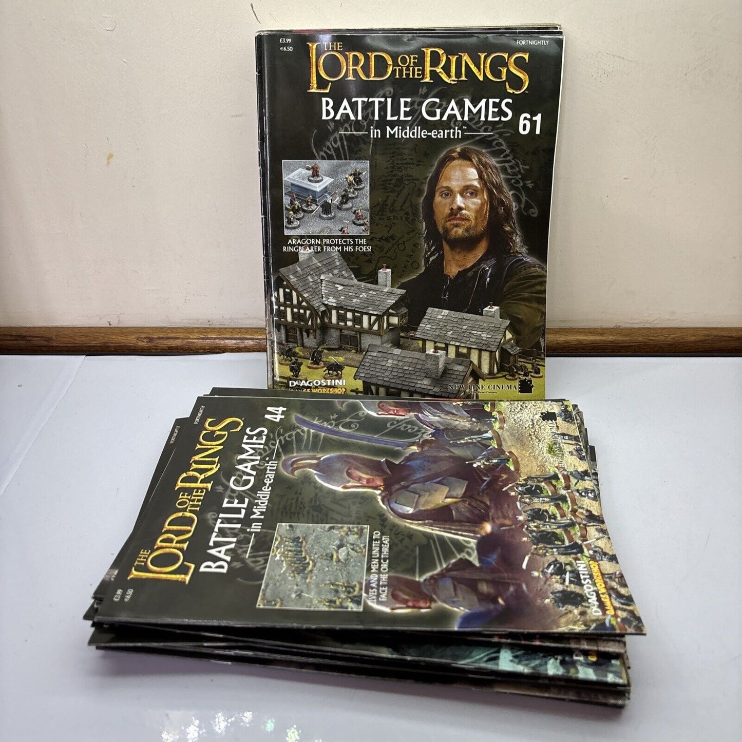 The Lord Of The Rings - Battle Games In Middle Earth Magazines 33 Issues