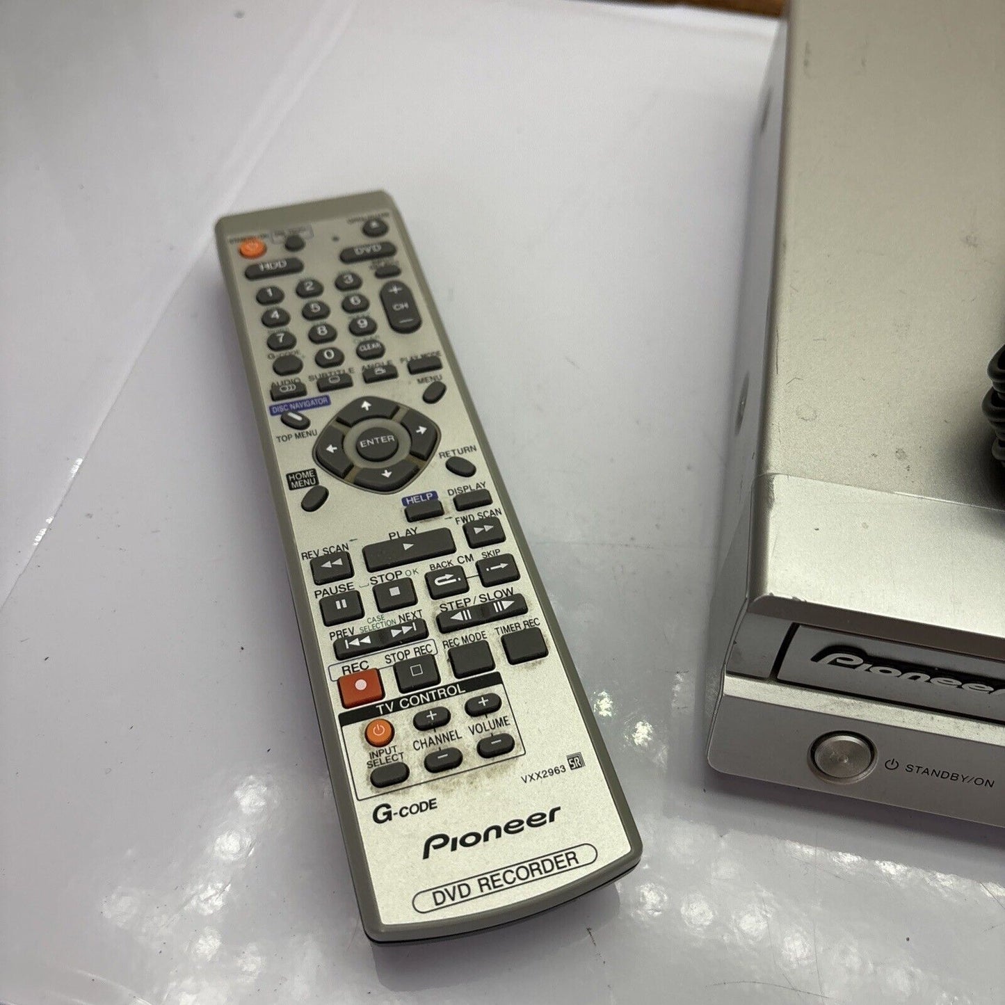 Pioneer DVD Recorder DVR-530H-S 80gb HDD *DVD Not Working*