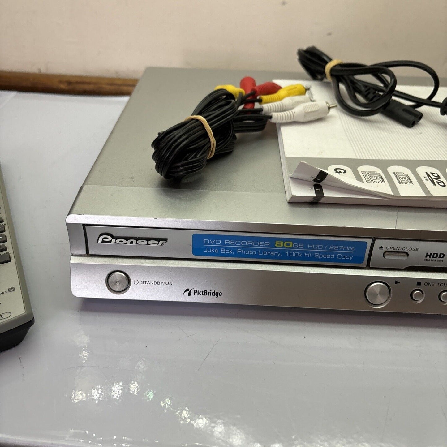 Pioneer DVD Recorder DVR-530H-S 80gb HDD *DVD Not Working*