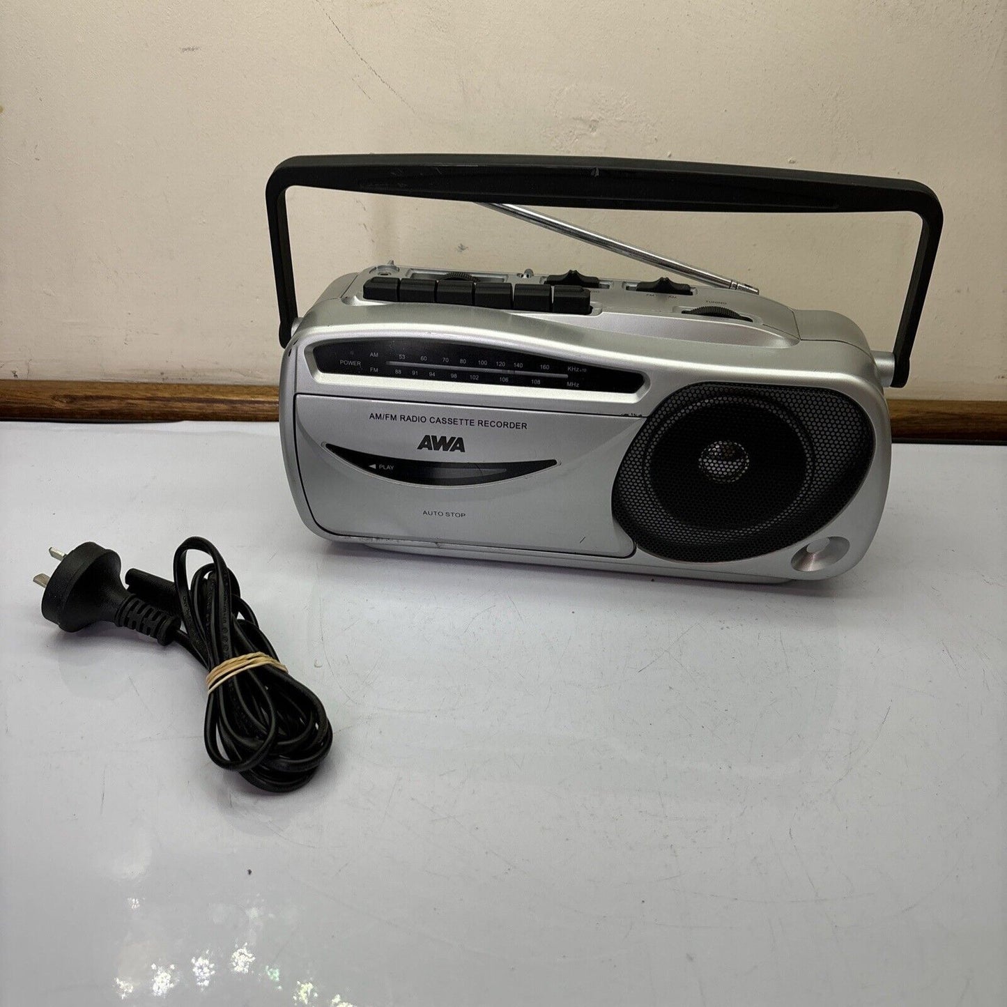 AWA AM/FM Radio Cassette Recorder PCR-222