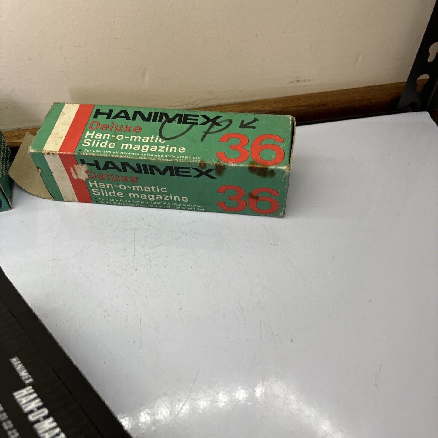 2x Hanimex Standard Han-o-matic Slide Magazine 36
