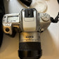Minolta Dynax 404si SLR Film Camera With AF Zoom 35-80mm Lens And Lowepro Bag