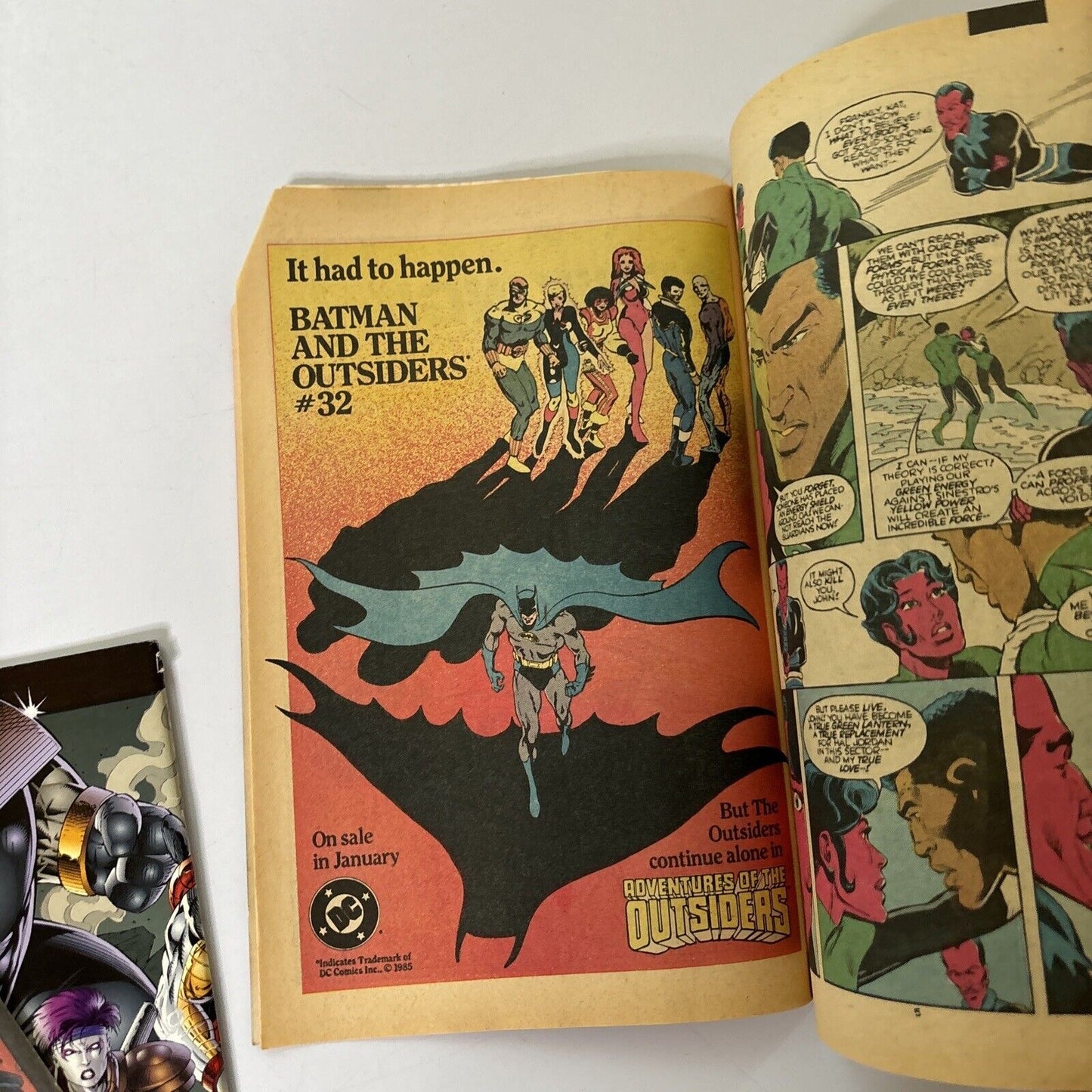 Dark Realm #1, The Uncanny X-men #359, Green Lantern #198, Young Blood Vol 1 #6